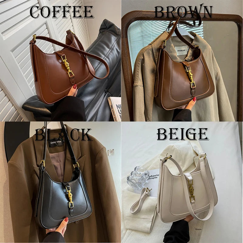 Leather Shoulder Crossbody Bag Women Sac A Main