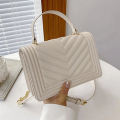 Chain Shoulder Messenger Bag PU Leather Women Handbag