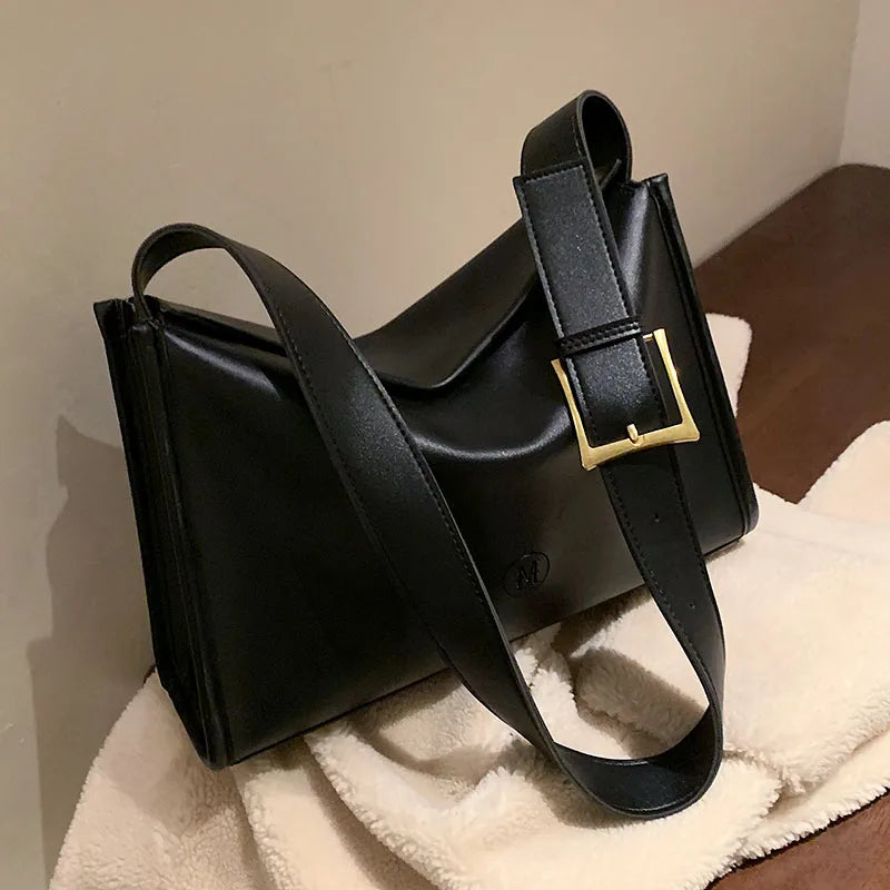 Soft Leather Crossbody Shoulder Bag