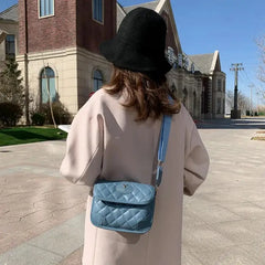 Small Square Bag High Handbag Wide Shoulder Strap
