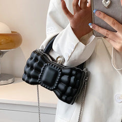 Women Handbag Bow-knot Crossbody Bag Purses Leather Mini Shoulder Bag