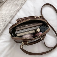 Women Shell Bag Print Leather Handbag And Purses Female Shoulder Bags Clutch