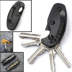 Aluminium Key Holder Clip Keys Organizer Pouch Case Bag