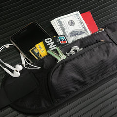 Waterproof Waist Belt Bag with Bottle Holder