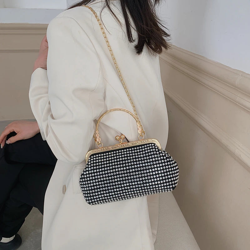 Chain Handbags Female Shoulder Crossbody Bag PU Women Bags Summer Evening Bag