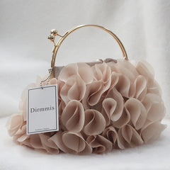 Floral Bride Totes Casual Clutch Handbags Women Solid Bag