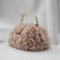 Floral Bride Totes Casual Clutch Handbags Women Solid Bag