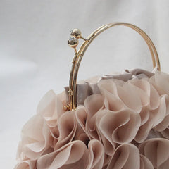 Floral Bride Totes Casual Clutch Handbags Women Solid Bag
