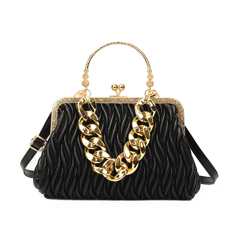 PU Leather Crossbody Bag Evening Purse Lady Shoulder Satchel