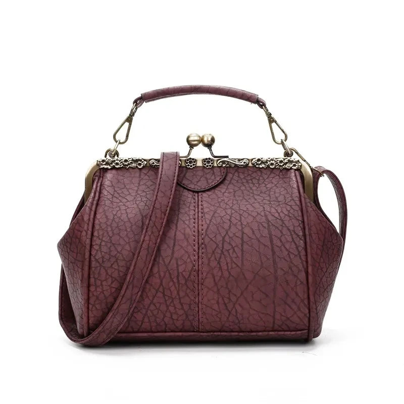 PU Leather Shoulder Messenger Bag Crossbody Bag Armpit Purse Shopping Bag