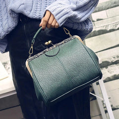 PU Leather Shoulder Messenger Bag Crossbody Bag Armpit Purse Shopping Bag