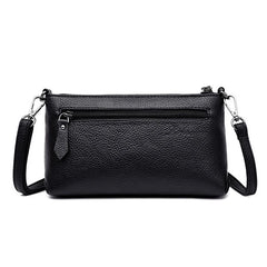 Leather Cross Body Shoulder Bag Clutch Purse