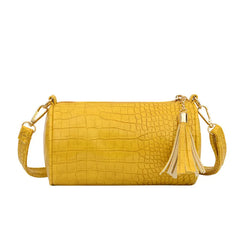 Crocodile Pattern Women's Soft Leather Shoulder Bag
