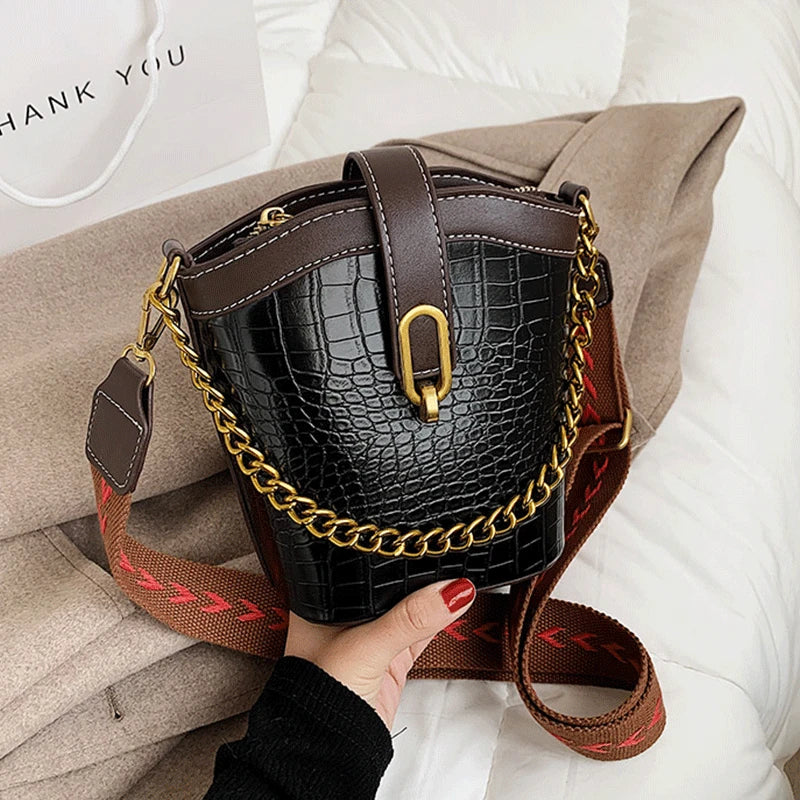 Stone Shoulder Bag Ladies Handbags Sac Female Vintage Messenger Bags for Girls