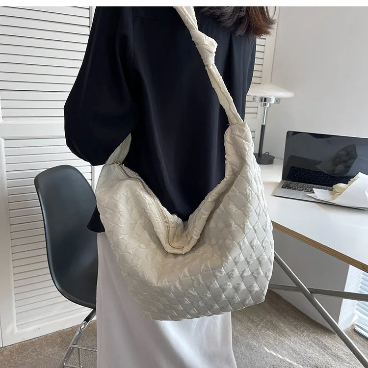 Women's Large Capacity Crossbody Shopper Shoulder Bag