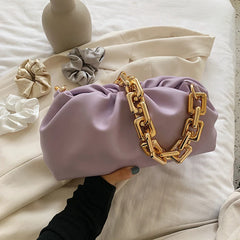 Cloud Bag Soft Leather Crossbody Handbag for Women