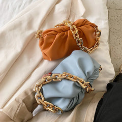 Cloud Bag Soft Leather Crossbody Handbag for Women