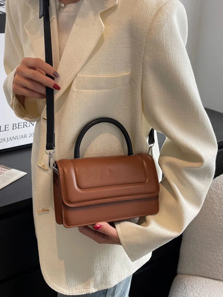 Women's Top Handle Crossbody Bag for Casual Travel