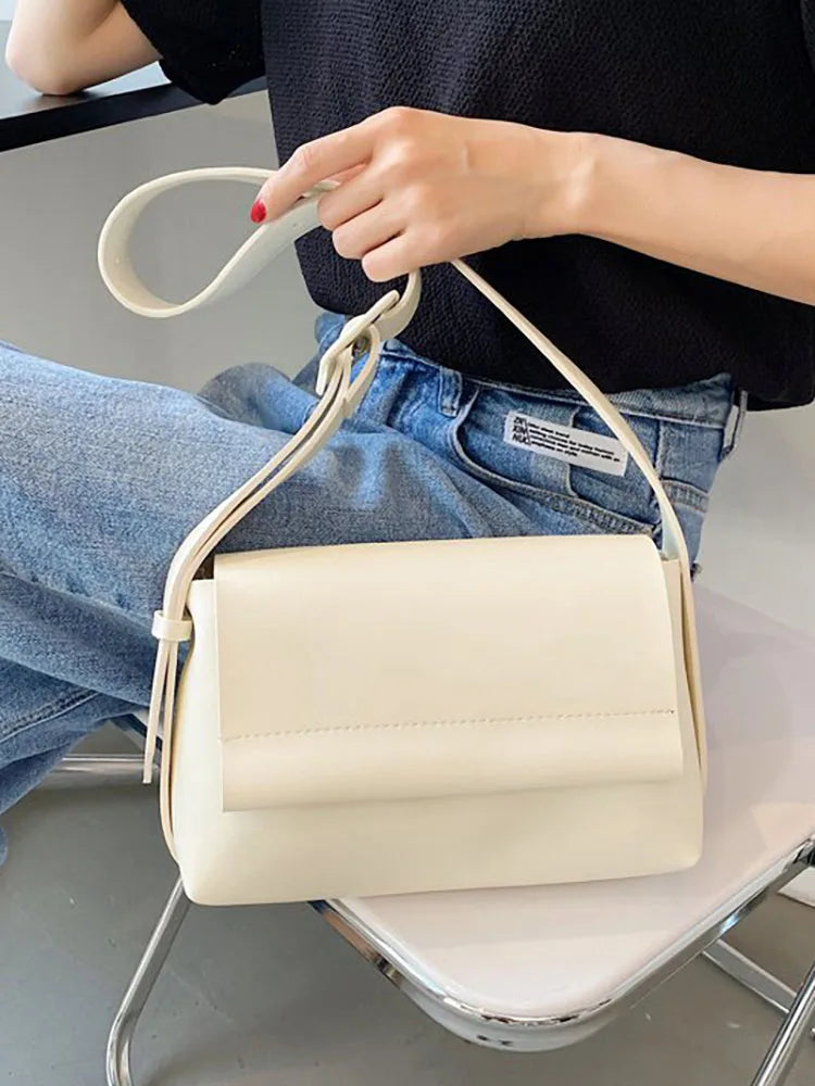 Casual Crossbody Bag for Women Pu Leather Shoulder Bag