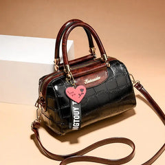 Classic Crocodile Pattern Women Handbag Shoulder Bag