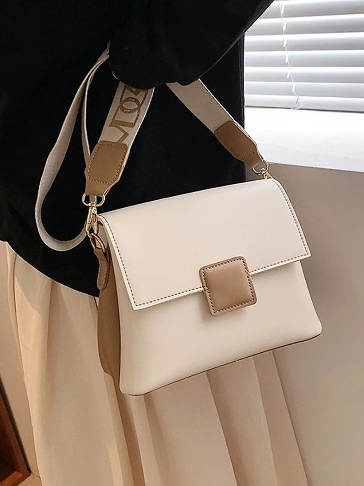 Women's Pu Leather Bag Shoulder Crossbody Flap Travel