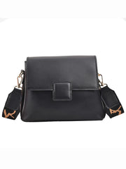 Women's Pu Leather Bag Shoulder Crossbody Flap Travel