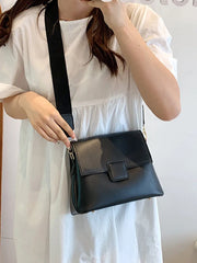 Women's Pu Leather Bag Shoulder Crossbody Flap Travel