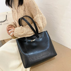 Shoulder Bags Women Trending Versatile All-match Tender Ladies OL Tote PU Leathe