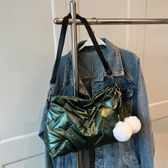 Winter Crossbody Bag for Women Casual Shopping Handbag