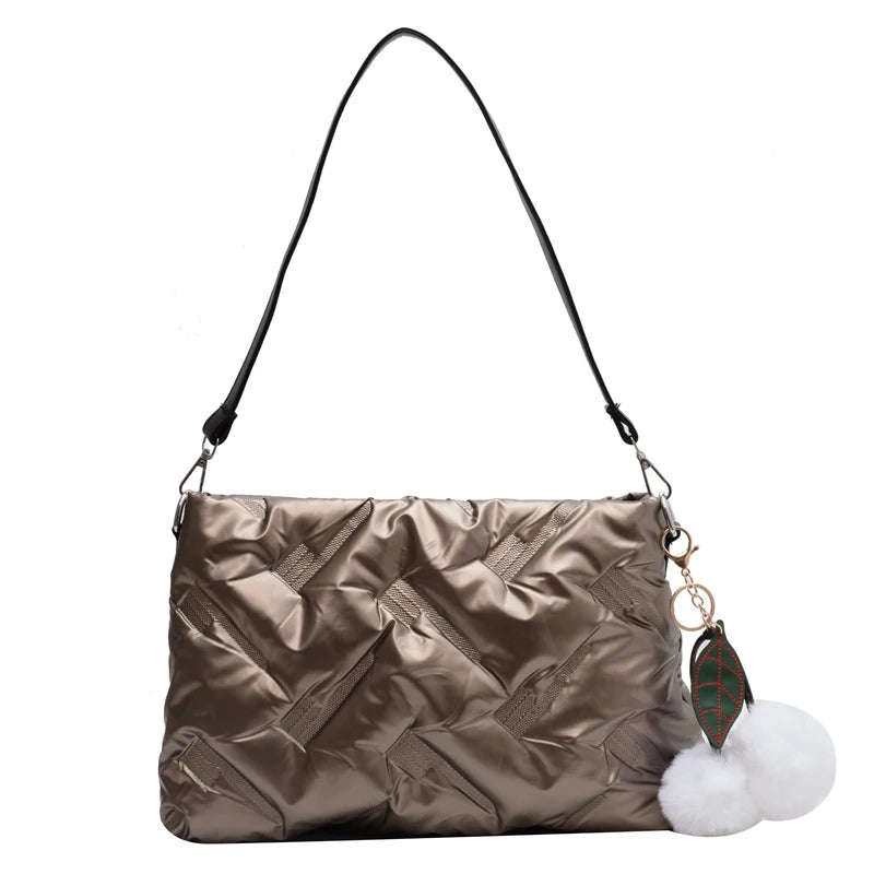 Winter Crossbody Bag for Women Casual Shopping Handbag