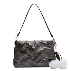 Winter Crossbody Bag for Women Casual Shopping Handbag