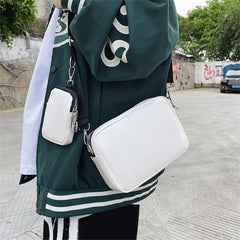 Women's High Leather Shoulder Bag Messenger Bags