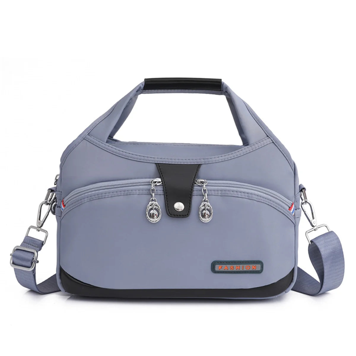 Canvas Waterproof Tote Bag Large Capacity Crossbody Handbag Multifunction Purse