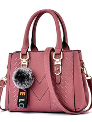 Canvas Waterproof Tote Bag Large Capacity Crossbody Handbag Multifunction Purse