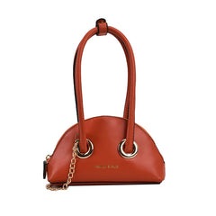 Women's Shoulder Bag Leather Chain Shell Zipper Crossbody Totes