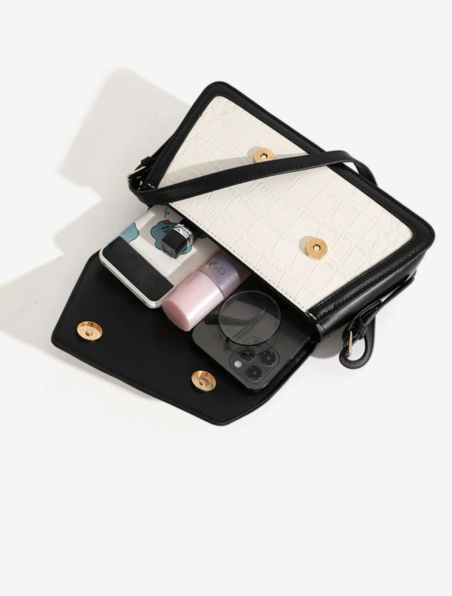 Crocodile Shoulder Bag Shopper Mobile Bag