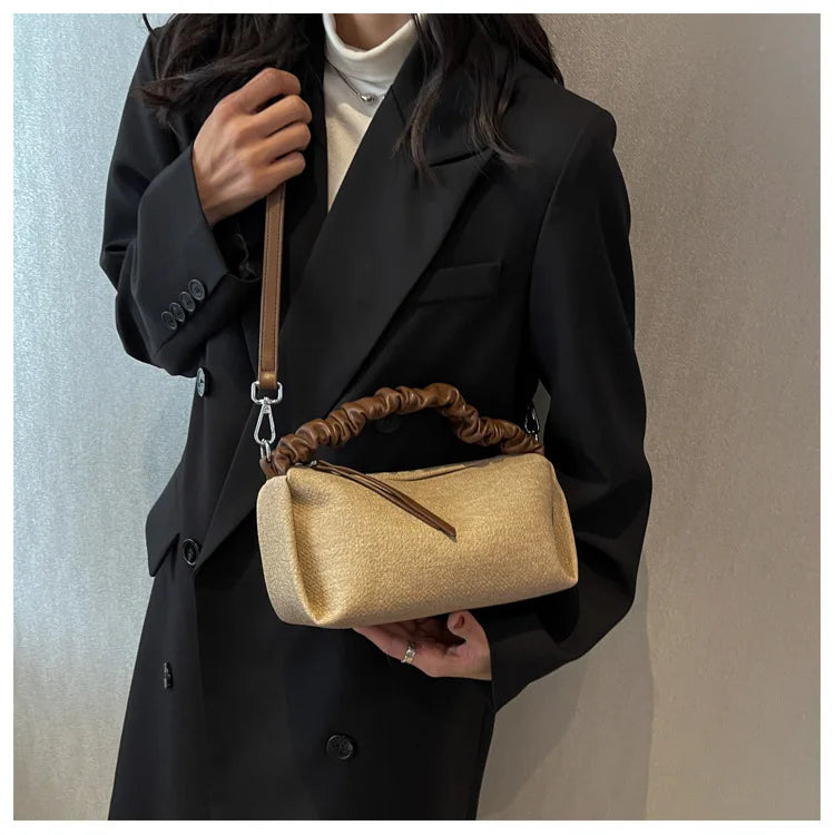Denim Women's Handbag Chain Crossbody Bag Pillow Tote