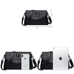 Retro Leather Crossbody Shoulder Bag Tote