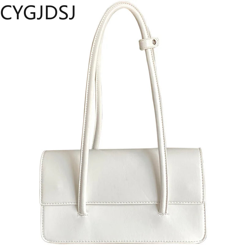 Women Top Handle Shoulder Bag Leather Handbag