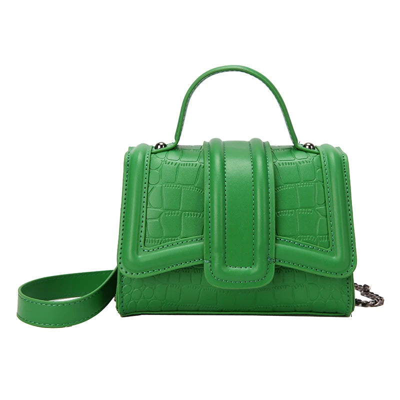 Crocodile Print PU Leather Women's Shoulder Tote Bag