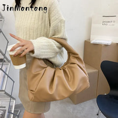 Women's Soft Tote Shoulder Bag Roupas Femininas Clutch