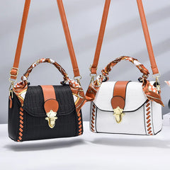 Women's Leather Crossbody Messenger Bag