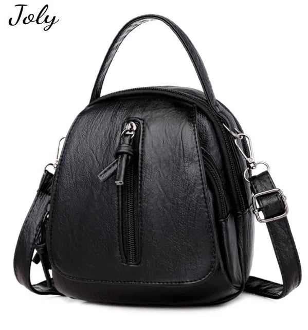 Vintage Crossbody Phone Bag, Small Shoulder Bag for Ladies, Soft Leather