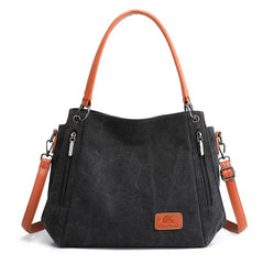 Canvas Shoulder Crossbody Bags Female Messenger Bag Tote
