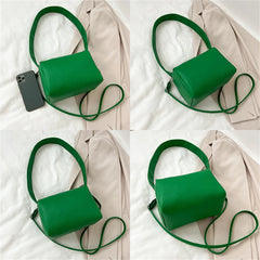 Leather Shoulder Bag - Fall Winter Multifunctional Ladies Messenger Ba