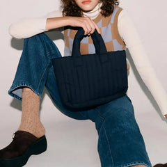 Nylon Shoulder Bag Warm Winter Lady Handbag