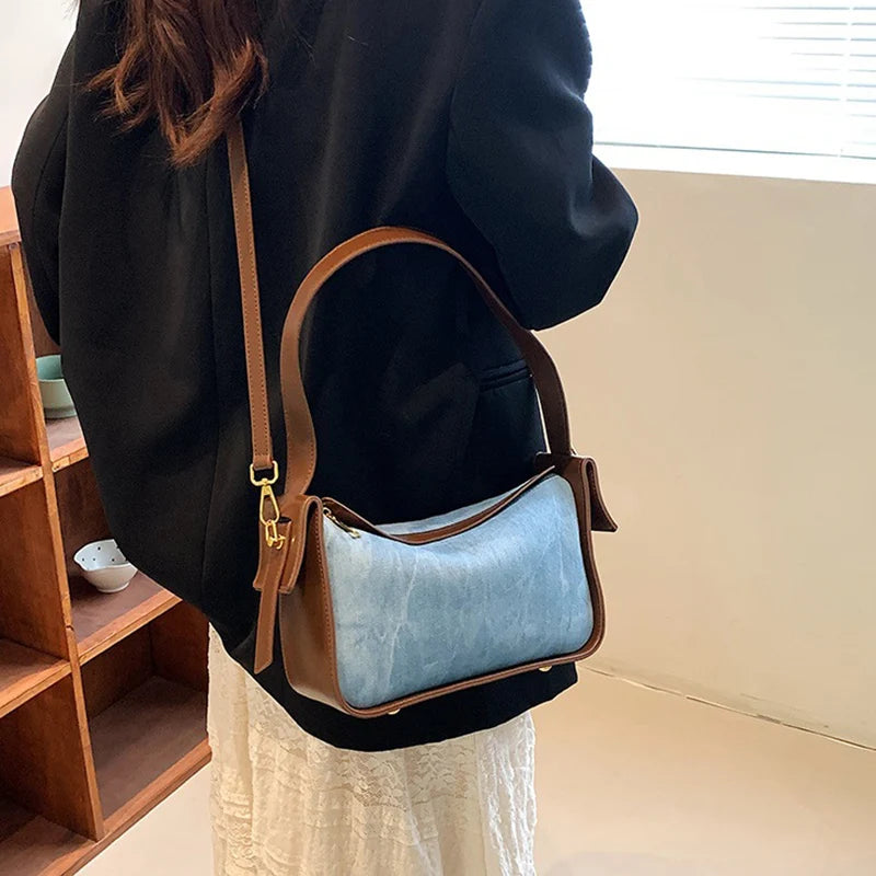 Women's Crossbody Bag Solid Casual Handbag