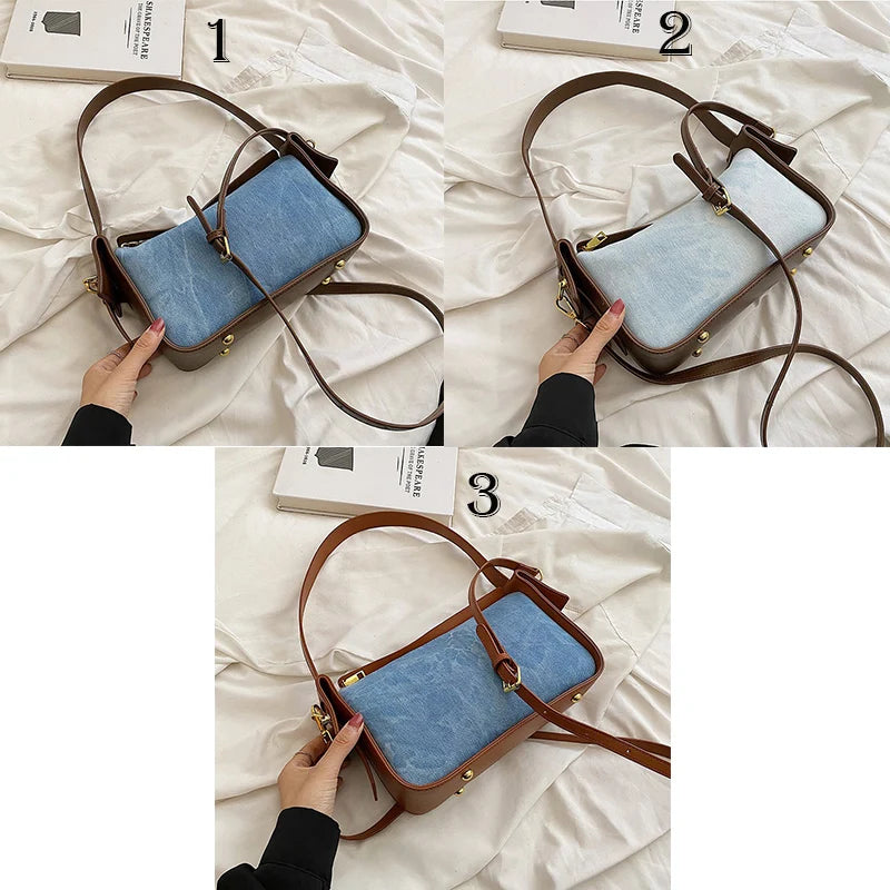Women's Crossbody Bag Solid Casual Handbag