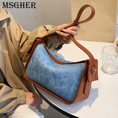 Women's Crossbody Bag Solid Casual Handbag