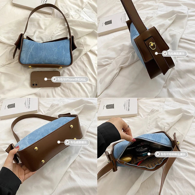 Women's Crossbody Bag Solid Casual Handbag